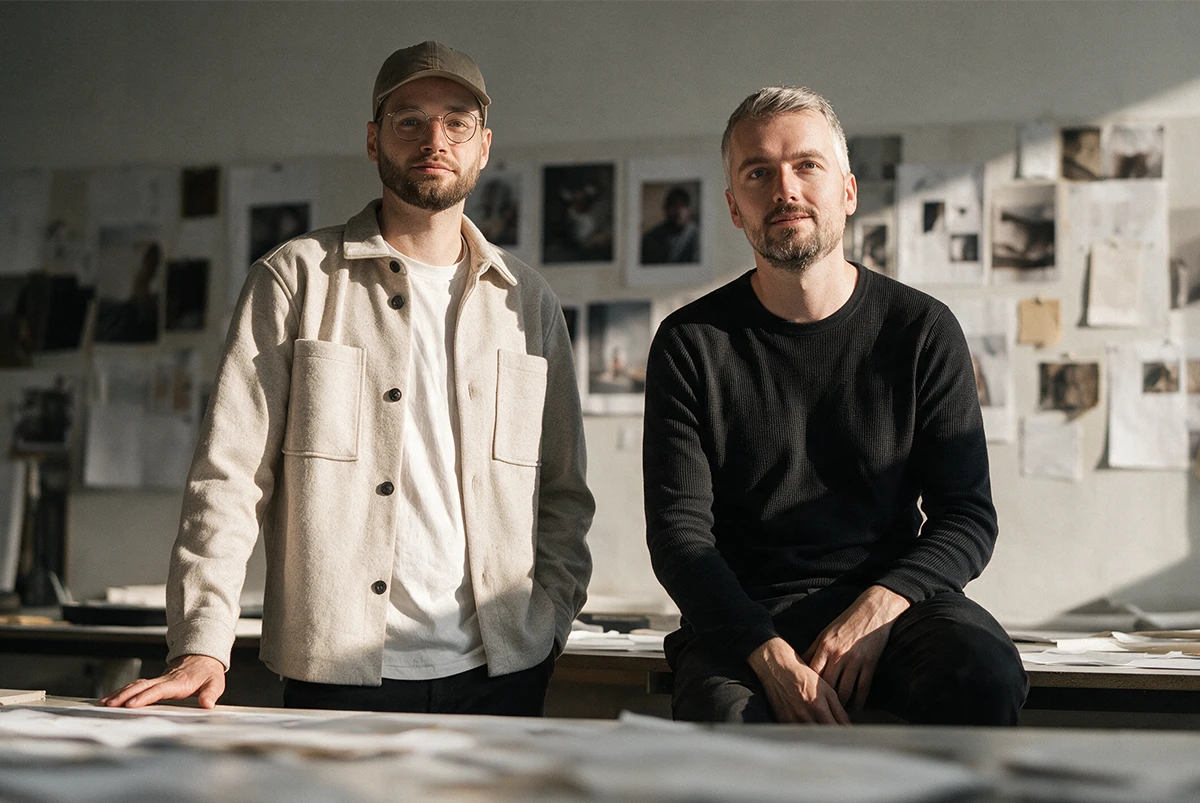 Sander en Fabian samen in de studio — Supercharged Collective
